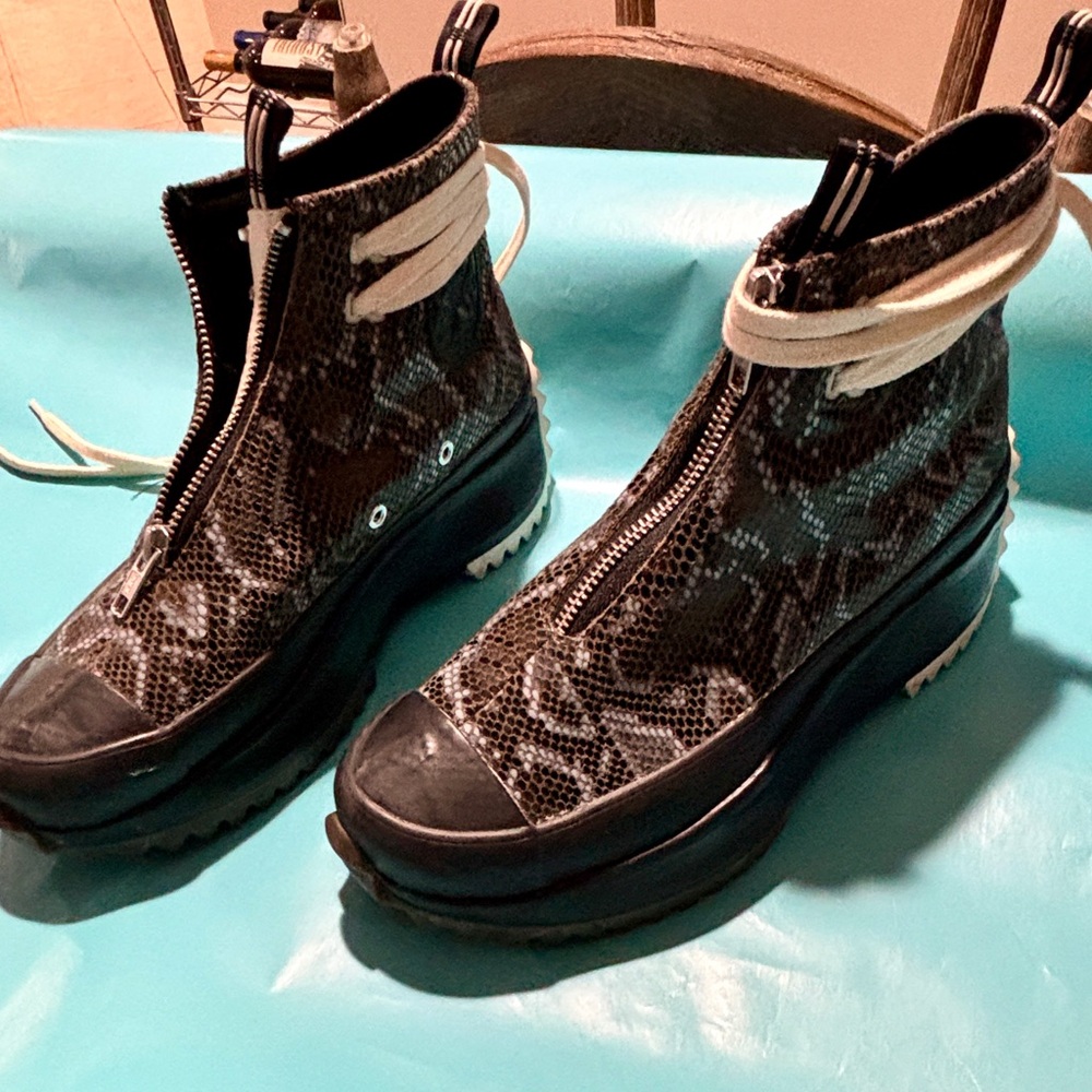 Snakeskin Run Star Hike Converse - Picture 5 of 12